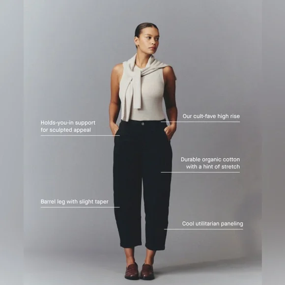 Everlane Utility Barrel Pants in Olive - Picture 12 of 12